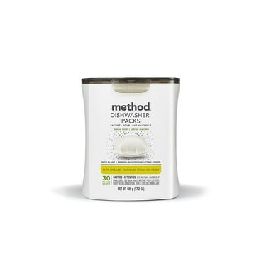 Method Dishwasher Packs - Lemon Mint - 30 ea Pack of 3
