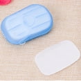 thumbnail image 4 of 1/2/4Box Disposable Soap Paper For Traveling Soap Paper Washing Hand Mini Paper Soap Scented Slice Sheet Bath Cleaning Supplies, 4 of 6