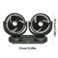 thumbnail image 2 of XGFHYJEH Car Fan, Fan for Car, Portable Fan for Car, Car Fan for Dashboard, Car Fans that Blow Cold Air, Car Fans for Cooling inside a Car, 2 of 6