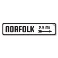 thumbnail image 2 of Location Arrow Novelty Decor, Metal Wall Sign - 4x18 Inches, 2 of 4
