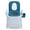 White Green, variant on Tereitr Bedside Commode, Portable Toilet for Adults with Detachable Armrests, 330 LBS Capacity, 17.3" Seat Height, Removable Bucket & Tissue Holder, Potty Chair for Elderly