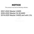 thumbnail image 2 of Kugel Rear Wheel Bearing Hub Assembly 70-KH8001 for Car Mazda 3 CX-30, 2 of 11