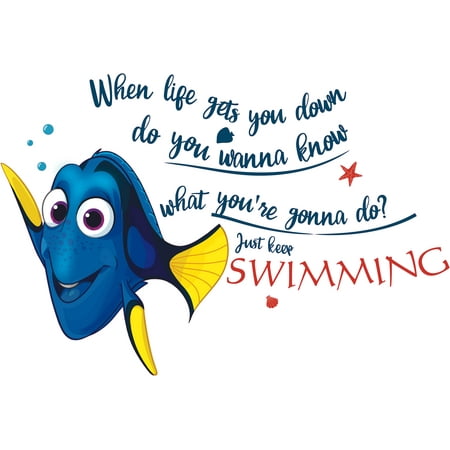 DS Designs Finding Nemo Movie Adhesive Home Wall Art Decal Quotes