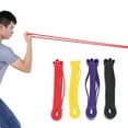 thumbnail image 4 of 4 bandas de resistencia de látex para yoga, para ejercicios deportivos de entrenamiento físico en interiores y exteriores, 4 of 14