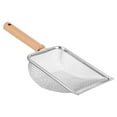thumbnail image 2 of Stainless Steel Cat Litter Scoop Cat Litter Scooper Pets Litter Scoop Litter Shovel with Wooden Handle, 2 of 7