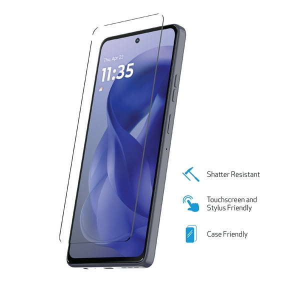 DuraGlass Tempered Glass Screen Protector with Quick Installation Tray for Motorola moto g POWER (2025)