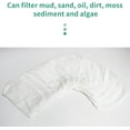 thumbnail image 3 of Micro Filter Bag, Fine Mesh Net For Ultra-fine Particles Capture, 20 Reusable Liners With Durable Elastic Material, Pool Skimmer Socks Enhance Filters Performance, General Use For, 3 of 5