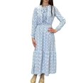 thumbnail image 2 of Fennucci Smocked Floral Dress, 2 of 2