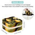 thumbnail image 5 of Thanksgiving Pear Travel Portable Square Jewelry Box with Necklace Organizer, Earring Organizer, and Display Case - Ideal for Rings, Earrings, Necklaces, Bracelets, and More, 5 of 6