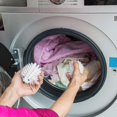 thumbnail image 5 of 4-piece Dryer Balls, Reusable Hedgehog Clothes Dryer Balls for Dryer, Anti-Static Soft Clothes Washing Balls, 5 of 5