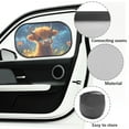 thumbnail image 6 of Yuyamidu Highland Cow Car Window Shades for Baby Starry Sky Car Window Sun Shade 2 PCS Cling Car Sun Shade for Windows Adorable Car Shades for Side Windows for Sedan Auto SUV, 6 of 7