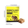 thumbnail image 3 of 4 PCS Home Rodent Repellent Mice Mouse Deterrent for Garage Attic, 3 of 9
