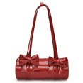 thumbnail image 1 of Bolso Bandolera Informal Diario para Mujer Con Lazo Cuero PU Al Aire Libre, 1 of 9