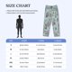 thumbnail image 4 of Fotbe Pirate Adventure Map Pantalones de Pijama para Hombre, Pantalones de Dormir, Pantalones de Casa con Cintura Ajustable y Bolsillos-3X-Large, 4 of 6