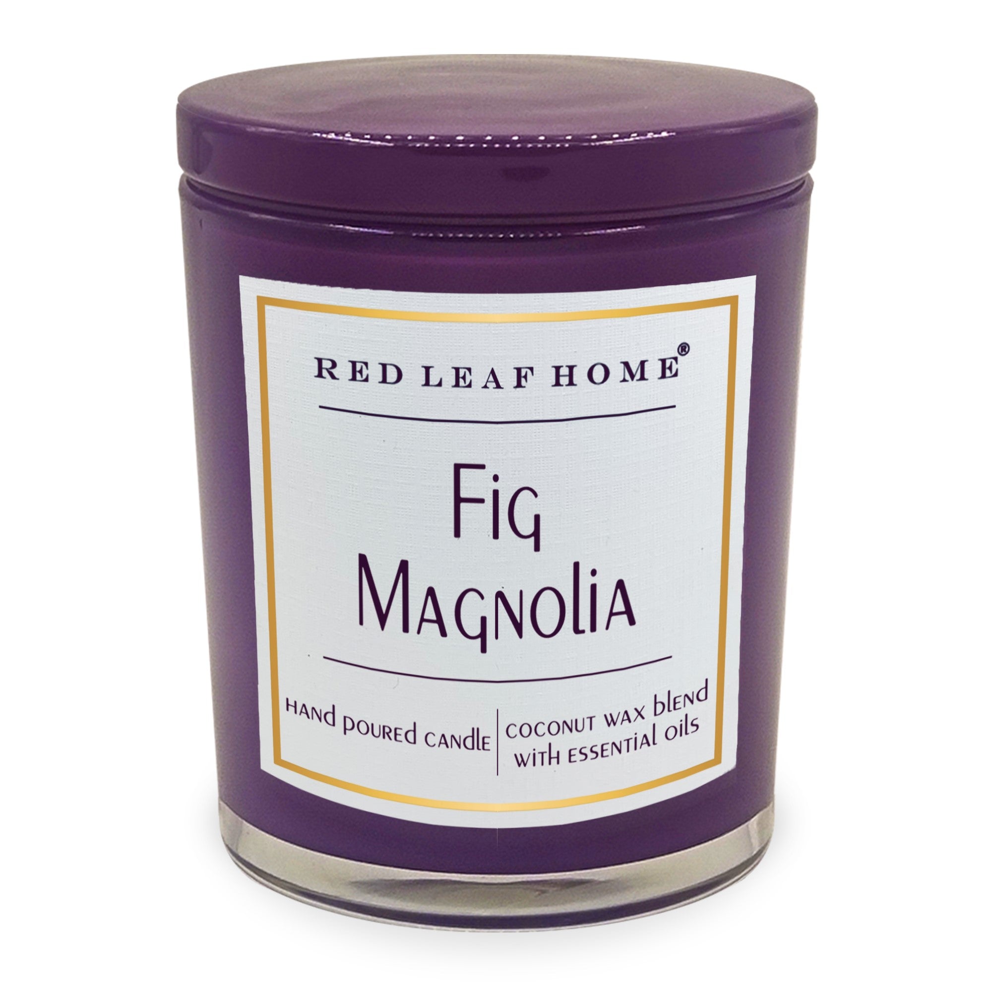 Red Leaf Home, Fig and Magnolia 11oz Candle Jar