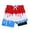 White-a, variant on Boys' Swim Trunks with Compression Liner Swim Shorts Boys Stretch Quick Dry Beach Swimsuit Boys Shorts Size 13-14 Years