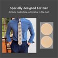 thumbnail image 6 of 100Pairs/200Pieces Nipple Cover for Men,Happon Disposable Mens Nipplecovers Nipple Stickers for Daily Life Cycling Running,Nipple Chafing Prevention, 6 of 7