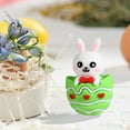 thumbnail image 1 of Kbndieu Easter Decorations Easter Mini Figurine Decoration PVC Pendant Watercolor Easter Decoration, 1 of 6