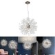 thumbnail image 5 of Candelabros de cristal modernos, accesorios de iluminación de techo, candelabro de 8 luces, luz colgante para dormitorio, pasillo, entrada, cocina , Warmlight Luz blanca, 5 of 7