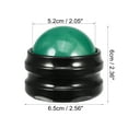 thumbnail image 2 of Unique Bargains Manual Massage Roller Ball Body Massage Tool Stress Ease Polypropylene Artificial Resin Black Green, 2 of 7