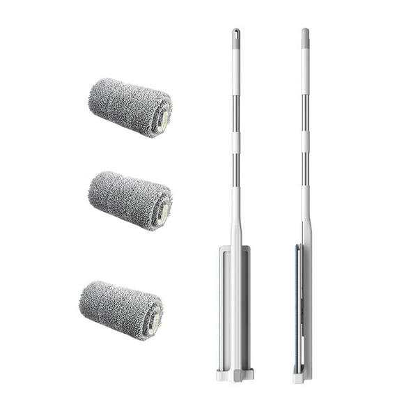 Flat Mop,Microfiber Flat Mop Hand Long Handle Mop Microfiber Flat Mop Best in its Class
