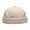 Beige, variant on Dress Choice Quick Dry Brimless Hat Lightweight Cap Sailor Rolled Cuff Harbour Hat Casual Skull Docker Beanie Cap for Men Women