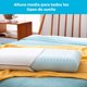 thumbnail image 4 of Almohada de Memory Foam con Carbón de Bambú - Hipoalergénica - Funda Lavable - Diseño Ventilado y Antibacterial - Ideal para Dormir de Lado, Boca Arriba o Boca Abajo - Tamaño Estándar, 4 of 6