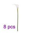 thumbnail image 1 of Decoración de flores artificiales Ministerio del Interior Pu ceremonia de boda de flores artificiales mini, blanco 8 Piezas Jumpingount  HA6565-06B*8, 1 of 6