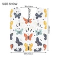 thumbnail image 5 of Bathroom Plush Absorbent Mat Single Square Pad 16x24Inches Bath Mat Fluffy Suitable For Bathroom Toilet Living Room Absorb Water Non-Slip Durable Colorful Cartoon Butterfly1, 5 of 9