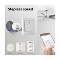 thumbnail image 1 of Tuya Smart Wifi Fan Ceiling Fan Switch Module Dual-mode Reset Voice For Google Home Black, 1 of 5