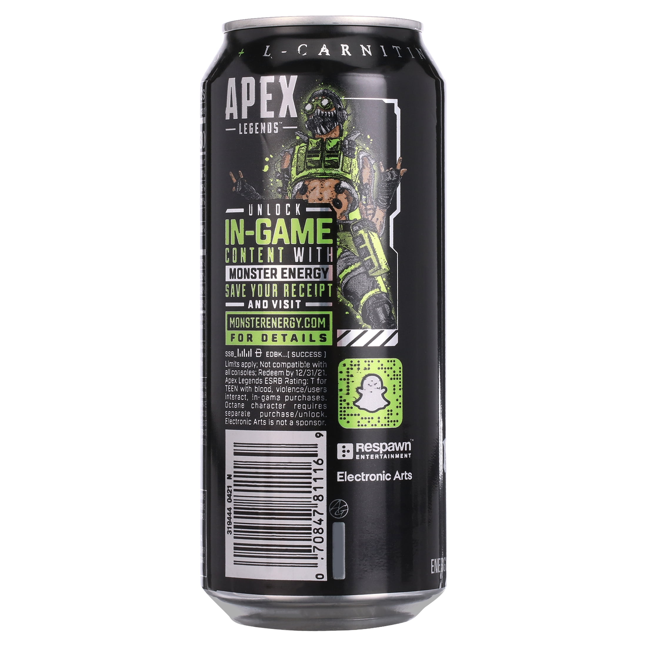 (24 Cans) Monster Energy Original, Energy Drink, 16 fl oz