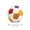 A, variant on Football Sandbag Handmade Juggling Bean Bags for Beginners Multicolor Cloth Footbag Hack-Sacks Toss Ball