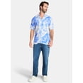 thumbnail image 2 of Bluey Men's and Big Men's Graphic Button-Up Shirt, Sizes S-3XL, 2 of 5