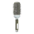 thumbnail image 2 of Ceramic Roller Comb Curly Heat Conduction Air Cylinder Aluminum Tube Roller Comb Styling Hair Comb, 2 of 9