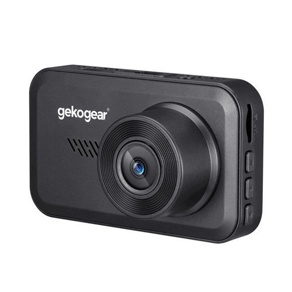 Orbit D111 1080P Full HD Dash Cam with 3” Screen, 140° Wide Angle, G-Sensor, Loop Recording, 32GB MicroSD Card Included, Supports Up to 64GB, Compact Car Dashboard Camera