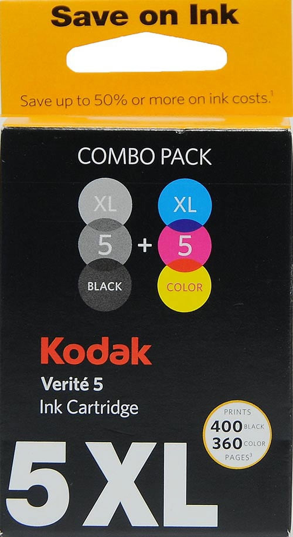 Kodak Verite 5 XL Combo Ink Cartridge