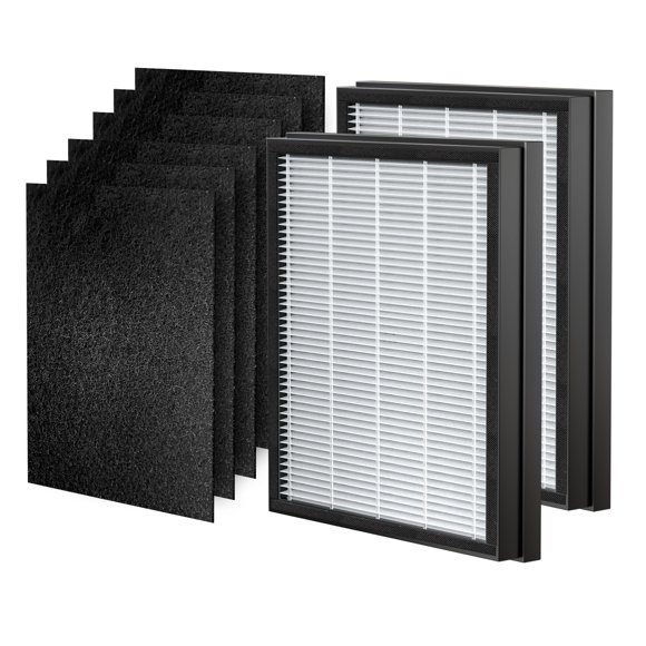 Filtros de repuesto HEAPETS P358, 6 prefiltros + 2 filtros compuestos HEPA