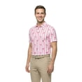 thumbnail image 4 of Birdie Bound Men's and Big and Tall Men's Beverly Flamingo Print Polo Shirt, Sizes XS-4XLT, 4 of 6