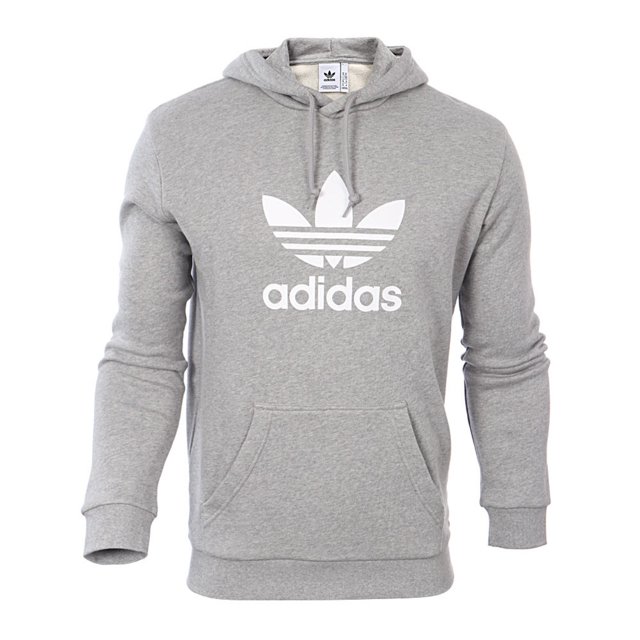 Sudadera Adidas Trifolio Talla Grande DT7963 Original Adidas Trifolio Deportiva Sudadera
