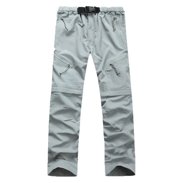 Pantalon de Randonnée à Séchage Rapide Détachable pour Hommes et Femmes, Pantalon de Sport pour Camping et Randonnée en Plein Air