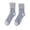 Light Blue, variant on Neutral Christmas Crew Socks for Women Men, Soft Fuzzy Warm Fluffy Plush Socks with Elk Pattern, Cozy Knitted Home Indoor Winter Socks, Holiday Gift Stocking Stuffers for Family Blue