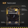 thumbnail image 3 of Soldadora Inverter Kingsman Mini Inversora Portatil 120 Amp 110v Amarillo, 3 of 8
