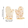 thumbnail image 2 of Tunhigl Cute Insulated Oven Gloves for Baking - High Temperature Microwave Safe Kitchen Mitts with Non-Slip Grip, 2 of 2