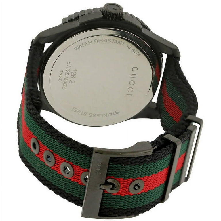 Gucci Men s City 200 Series Quartz Analog 44mm Watch YA126229