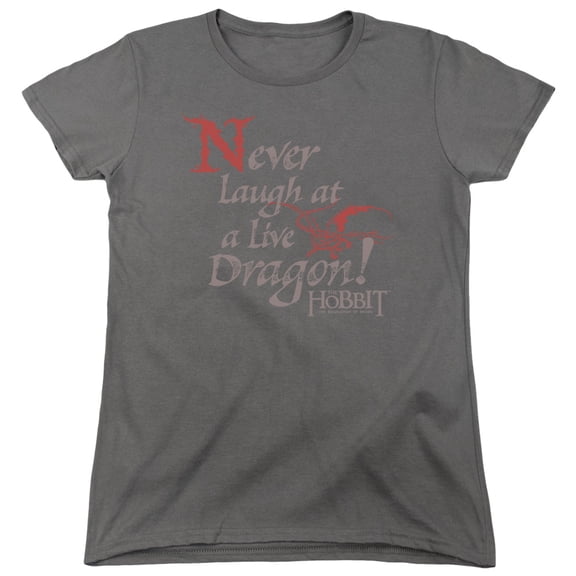 Hobbit - Never Laugh - Women's Short Sleeve Shirt - Small