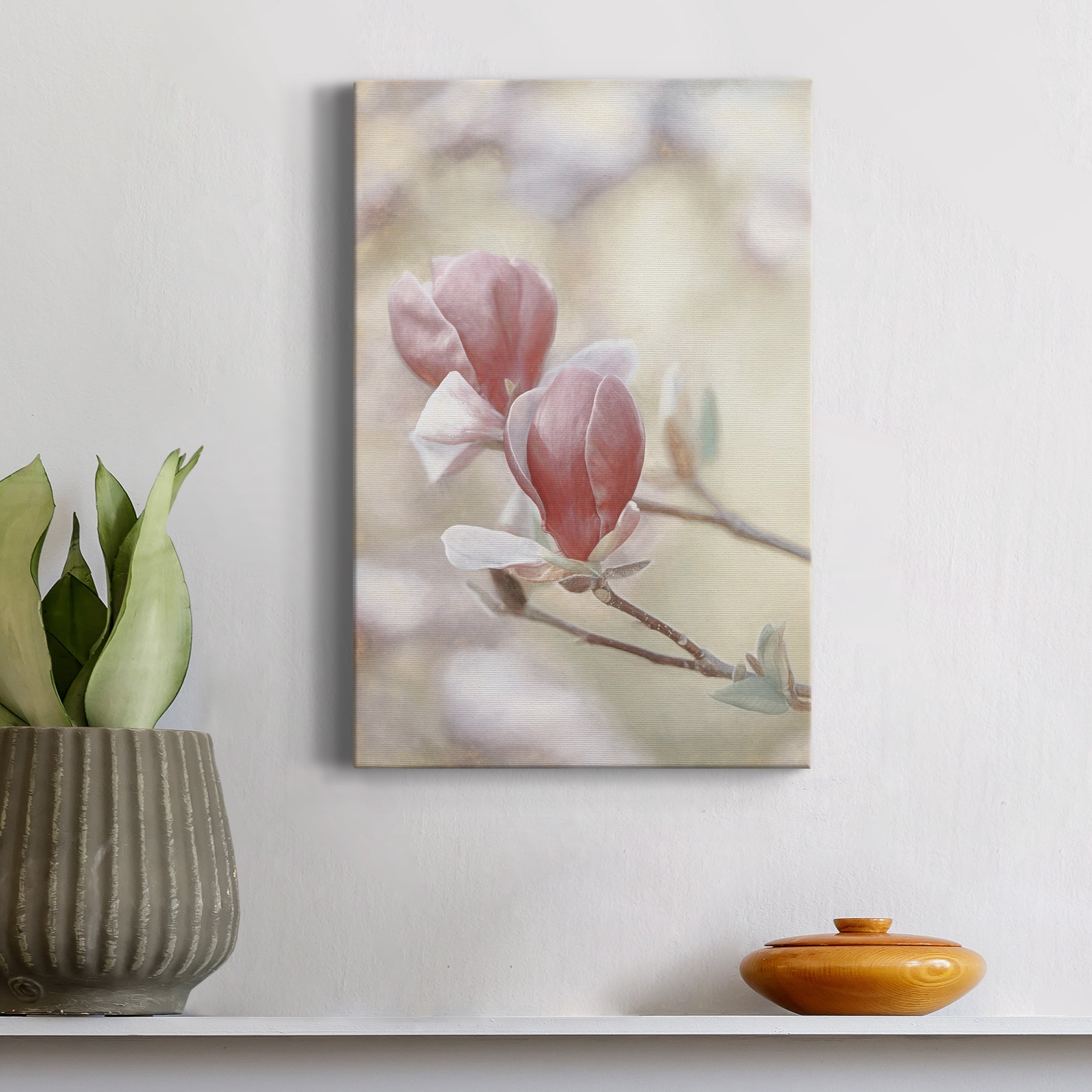 Blooming Hearts Premium Gallery Wrapped Canvas - Ready to Hang - 24 x 36
