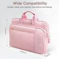 thumbnail image 3 of JETech Laptop Bag Case for MacBook Neo (A18 Pro), MacBook Air/Pro, Surface Book, HP Pavilion (Pink), 3 of 7
