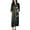 Black Green, variant on Women's Summer Kimono Robe Spring Pajamas Drop V Neck Shoulder Deep V Neck Fall Belted Bathrobe High Waisted Pink One Size