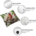 thumbnail image 4 of BANET Throw Pillow Covers Christmas Cardinal Birds Stand on The Tree Branches Halloween Decorative Pillow Case Cushion Cover Pillowslip 20x20in, 4 of 5