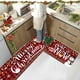 thumbnail image 1 of Ganfancp Alfombra de Cocina Reno de Navidad Árbol de Navidad Alfombra de Entrada de Casa Alfombra de Puerta de Baño Alfombra de Suelo Sucio Ofertas Flash Alfombrilla 40*60Cm*1 40*120Cm*1, 1 of 7